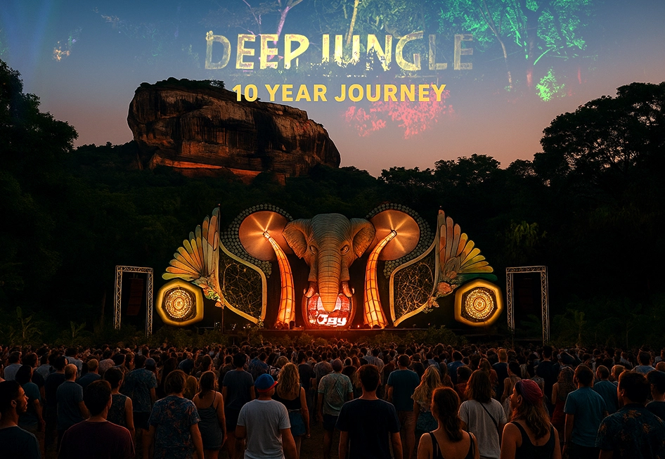 Deep Jungle Festival 10-year story celebration in Sigiriya