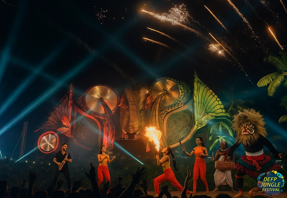 Deep Jungle Festival line-up with Sri Lankan musicians