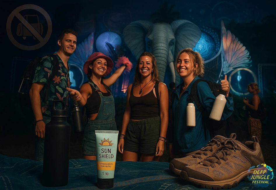 Festival packing guide with eco-friendly gear